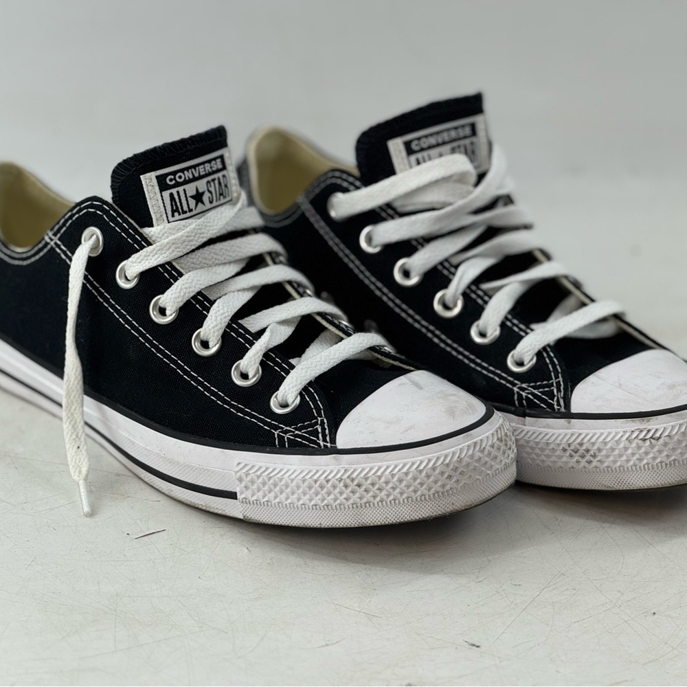 Converse All Star Black Canvas Shoes